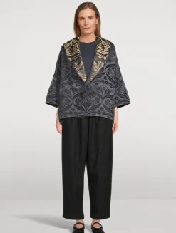 Metallic Jacquard Jacket