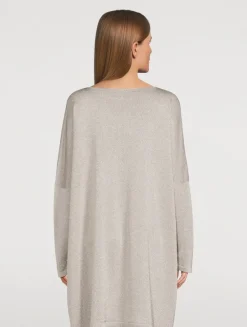 Metallic Kaftan Sweater