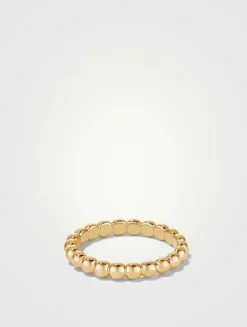 Metallic Sphere Ring