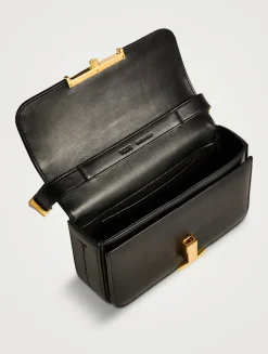 Micro T Timeless Leather Crossbody Bag