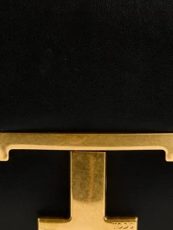 Micro T Timeless Leather Crossbody Bag