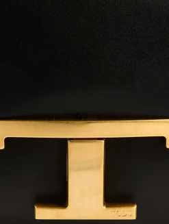 Micro T Timeless Leather Crossbody Bag