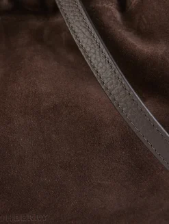 Midi Charlotte Suede Crossbody Pouch