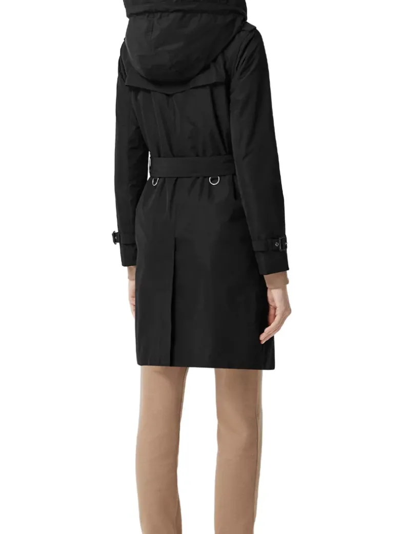 Mid-length Taffeta Kensington Trench Coat
