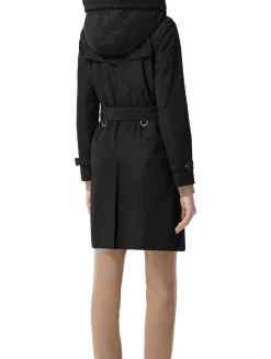 Mid-length Taffeta Kensington Trench Coat