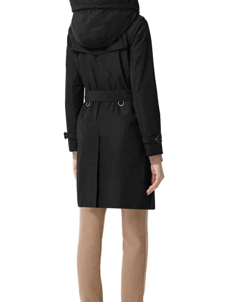 Mid-length Taffeta Kensington Trench Coat