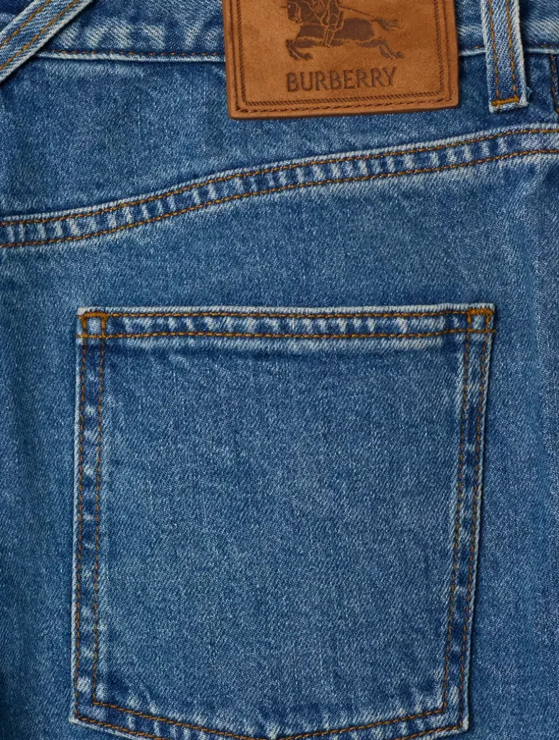 Mid-rise Straight Jeans