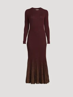 Mila Rib-Knit Dress