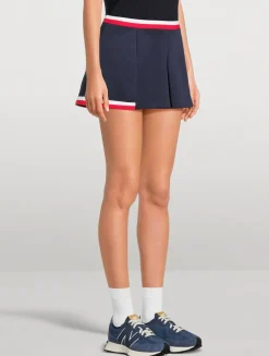 Mila Serif Logo Mini Skirt