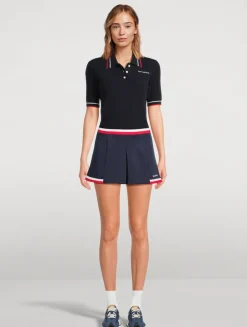 Mila Serif Logo Mini Skirt