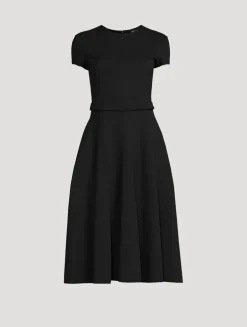 Milano-Stitch Midi Dress