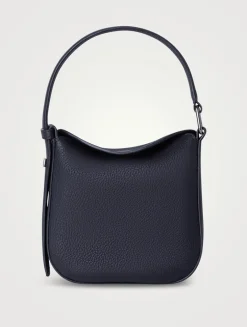 Mini Anna Leather Shoulder Bag