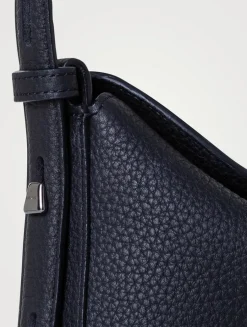 Mini Anna Leather Shoulder Bag