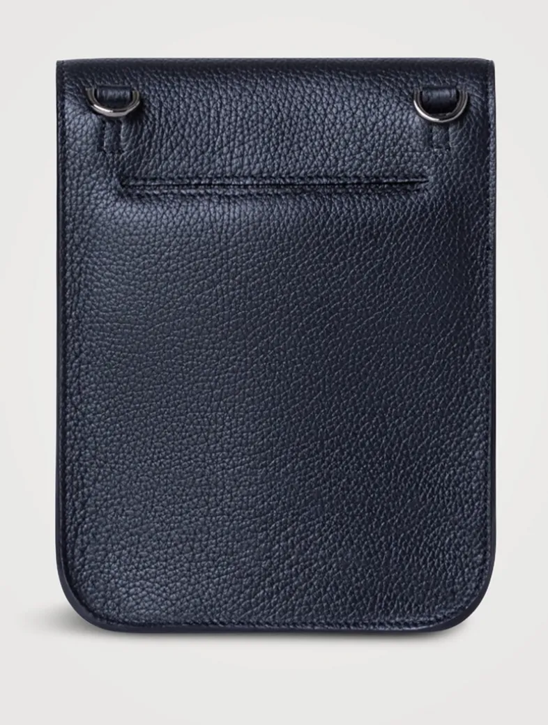 Mini Anouk Leather Messenger Bag