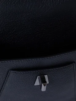 Mini Anouk Leather Messenger Bag