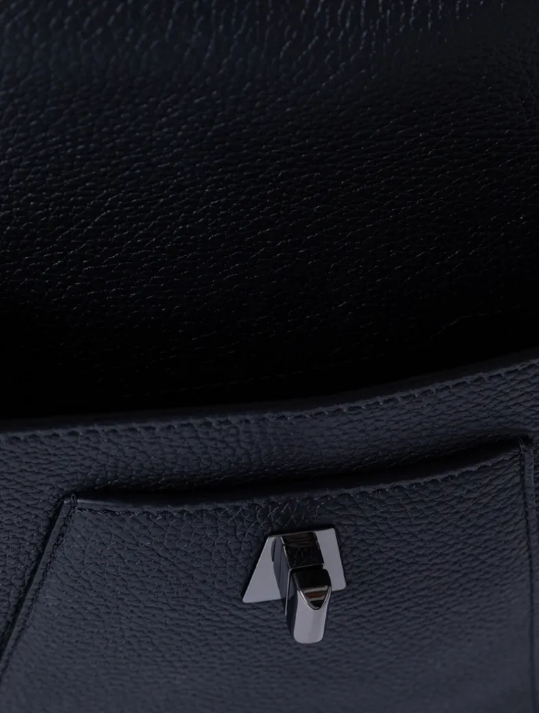 Mini Anouk Leather Messenger Bag