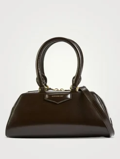 Mini Antigona Cube Leather Bag