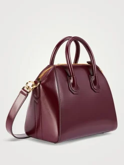 Mini Antigona Leather Bag