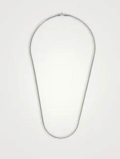 Mini Chains Icon Silver Necklace