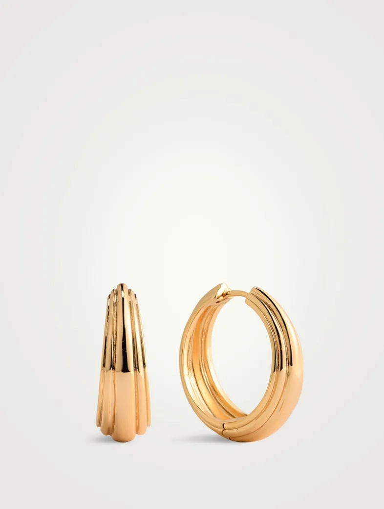 Mini Cleo Huggie Hoop Earrings
