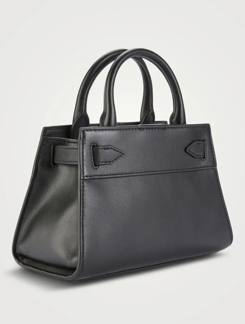 Mini Dash Leather Satchel