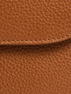 Mini Double Gancini Leather Crossbody Bag