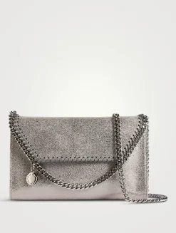 Mini Falabella Metallic Crossbody Bag