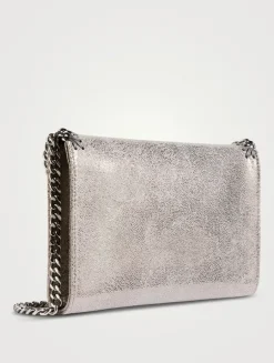 Mini Falabella Metallic Crossbody Bag