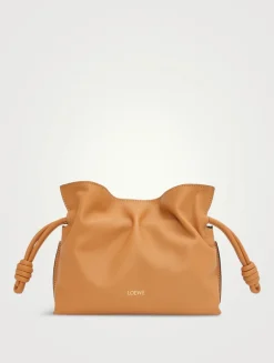 Mini Flamenco Leather Clutch