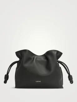 Mini Flamenco Leather Clutch