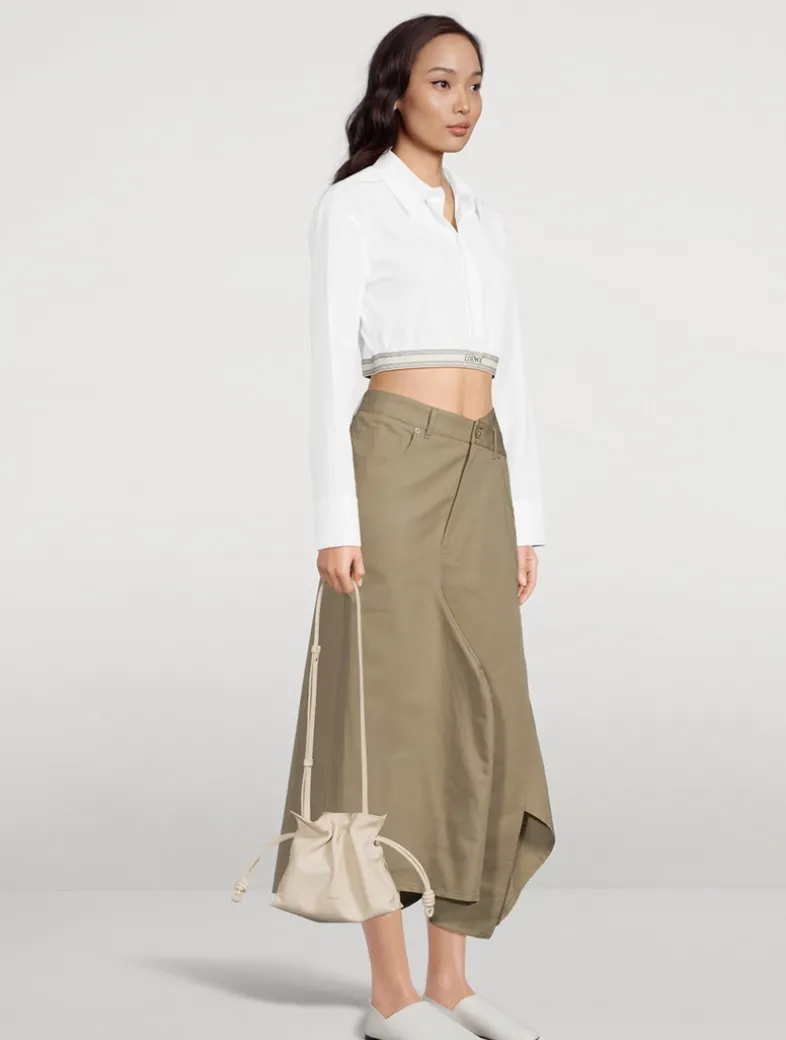 Mini Flamenco Leather Clutch