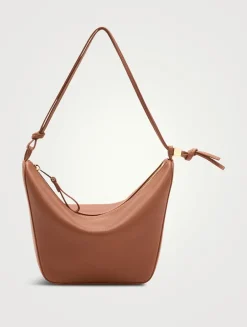 Mini Hammock Leather Shoulder Bag