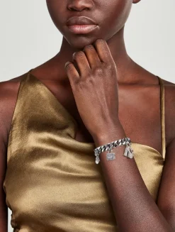 Mini Icon Pavé Charm Bracelet