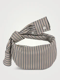 Mini Jodie Shoulder Bag In Stripe Print