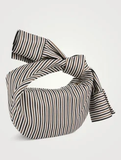 Mini Jodie Shoulder Bag In Stripe Print