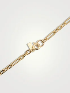 Mini 14K Gold Mixed Chain Necklace