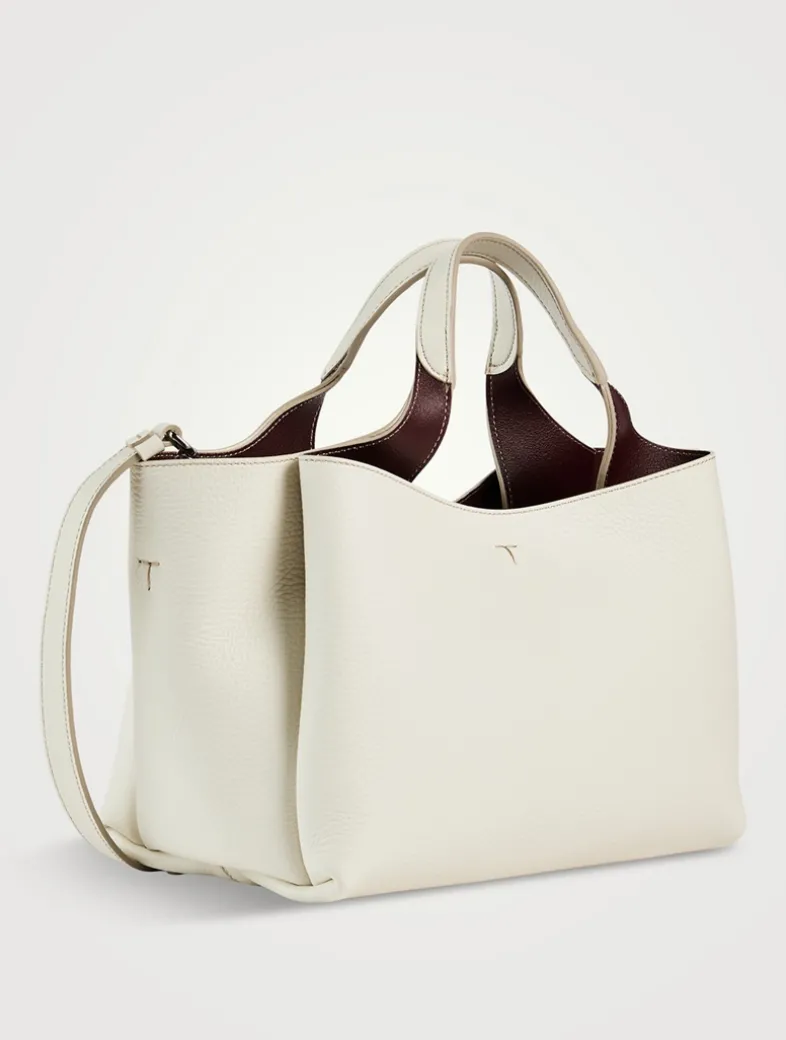 Mini Leather Tote Bag