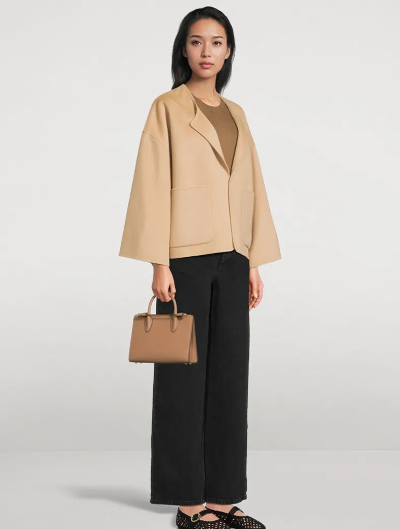 Mini Leather Tote Bag