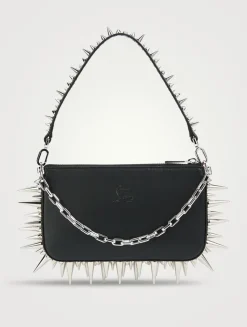 Mini Loubila Spike Leather Shoulder Bag