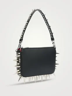 Mini Loubila Spike Leather Shoulder Bag