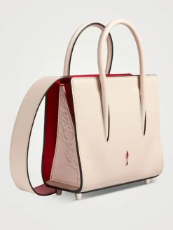 Mini Paloma Leather Tote Bag