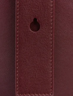 Mini Pebble Leather Bucket Bag