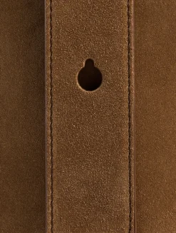 Mini Pebble Raffia-Trimmed Leather Bucket Bag