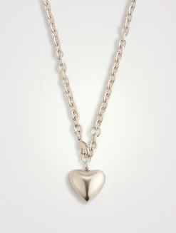 Mini Puffy Heart Necklace