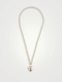 Mini Puffy Heart Necklace