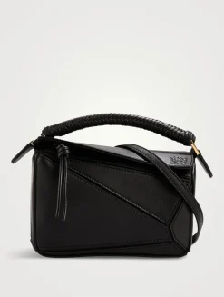 Mini Puzzle Leather Bag