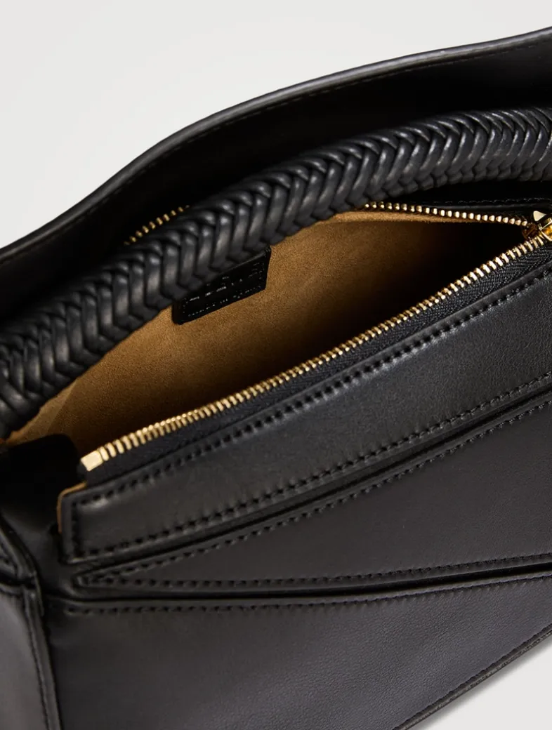 Mini Puzzle Leather Bag