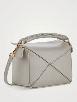 Mini Puzzle Leather Bag