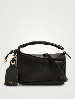 Mini Puzzle Leather Bag