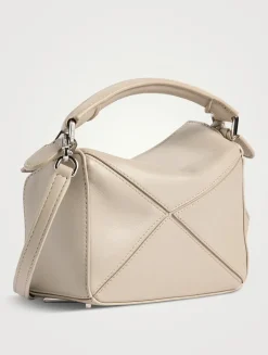Mini Puzzle Leather Bag